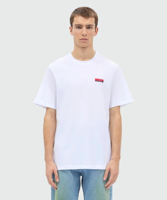 T-Shirt MSGM con logo stampato