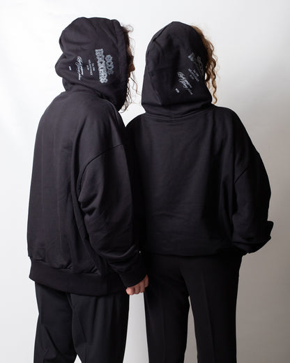 Felpa GCDS con cappuccio "Gothic Printed"