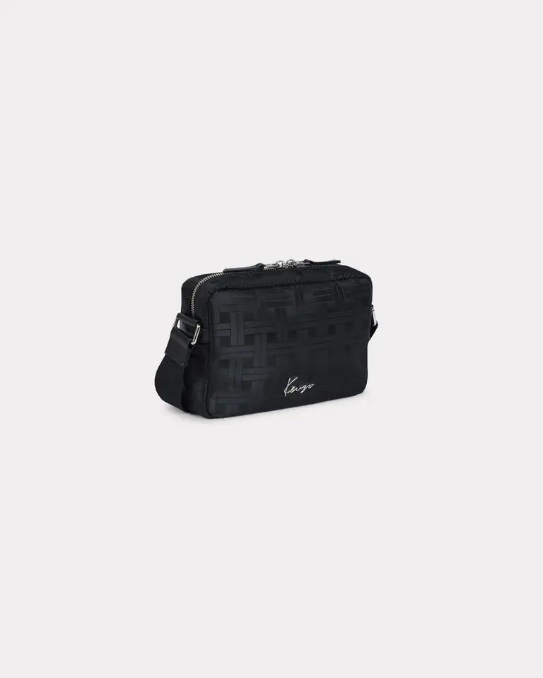 Borsa Kenzo in nylon con stampa geometrica