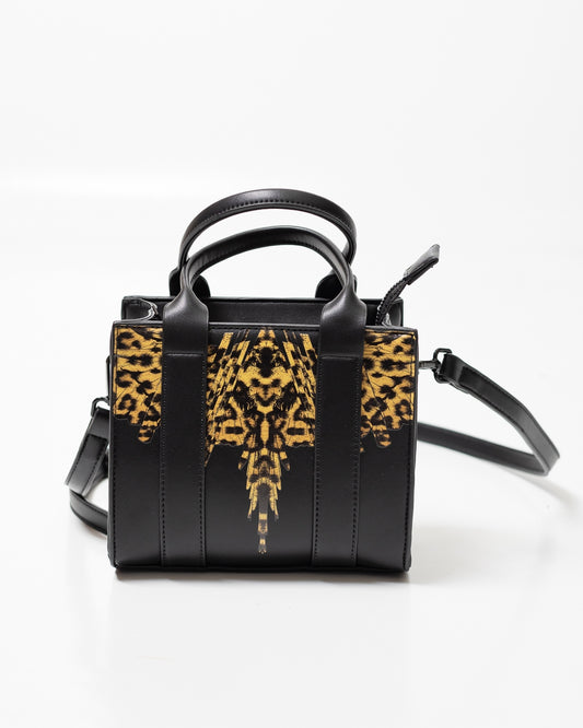 Borsa Marcelo Burlon tote "Icon Leopard" donna