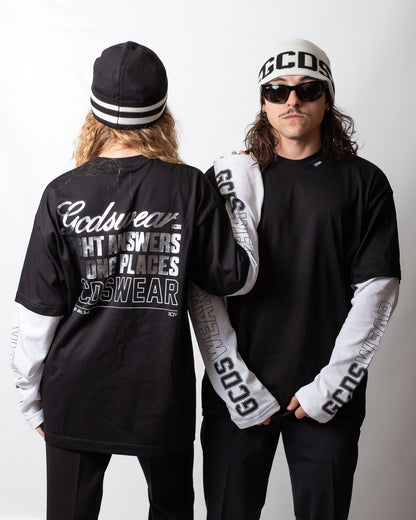 T-Shirt GCDS a manica lunga con stampa