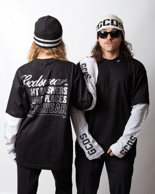T-Shirt GCDS a manica lunga con stampa