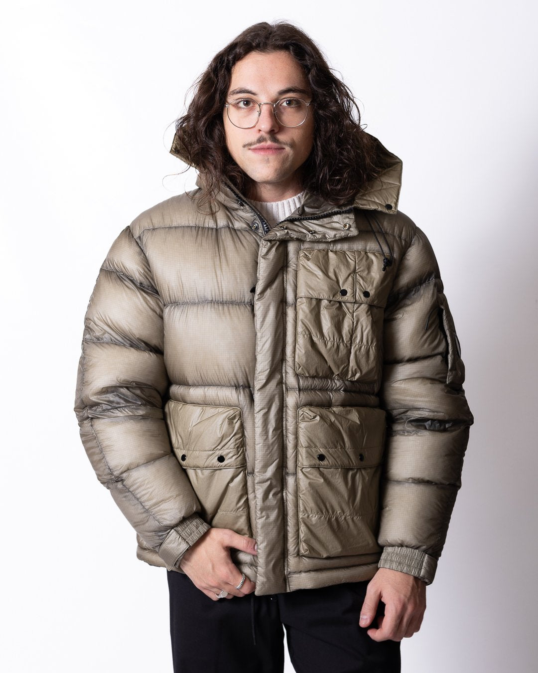 Giubbotto C.P. Company D.D. Shell Down Jacket con tasche