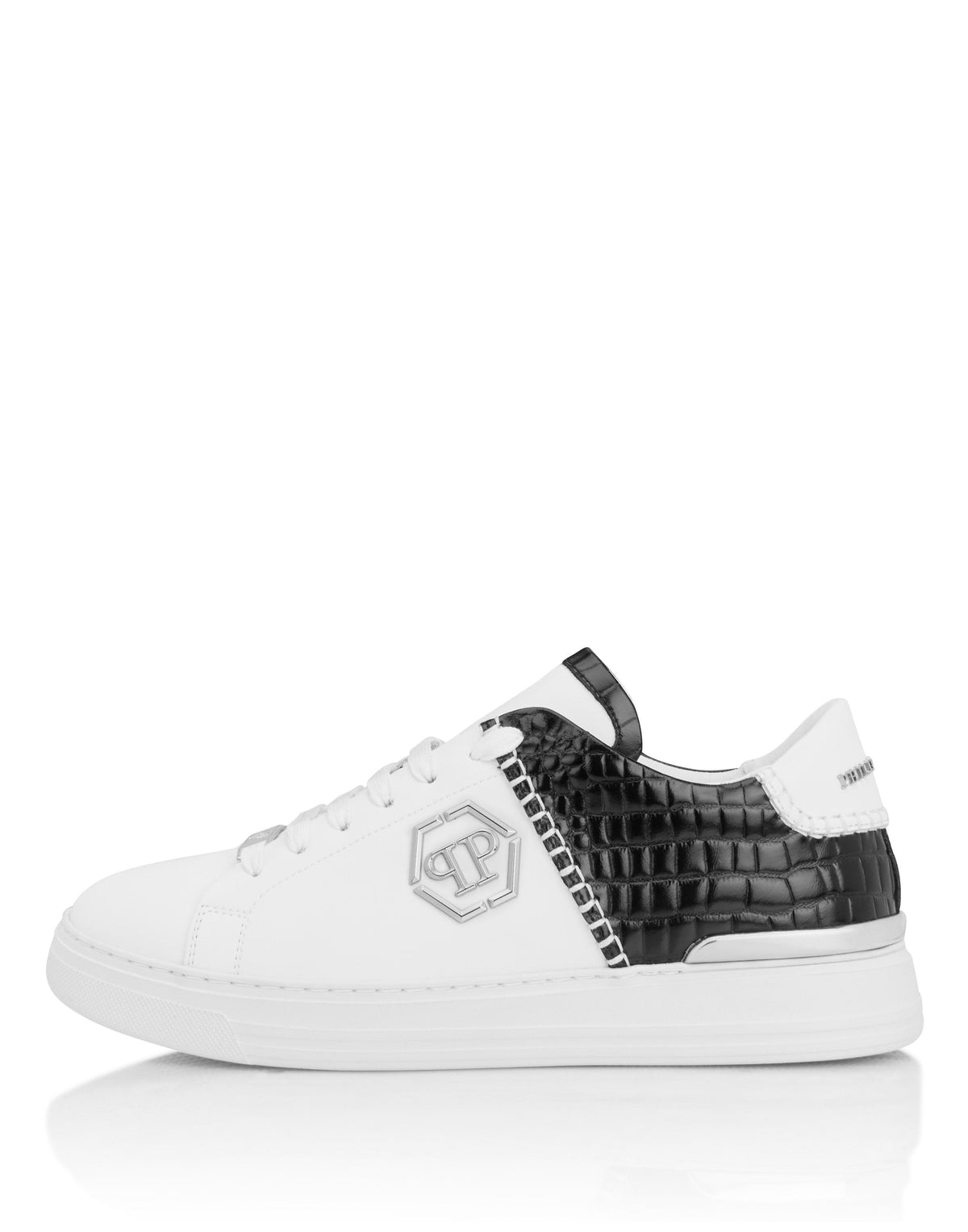 Sneakers Philipp Plein Low-Top Icon Cocco Mix uomo