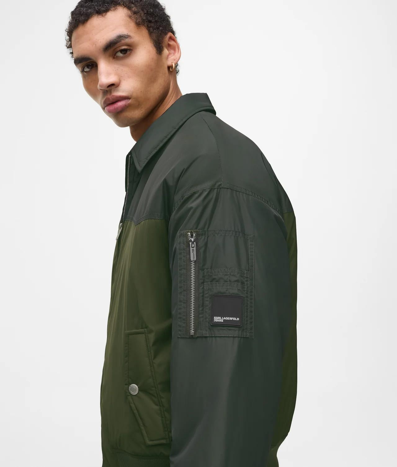 Giubbotto Karl Lagerfeld padded bomber uomo