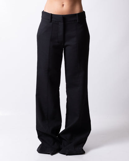 Pantalone Richmond X flared in misto lana donna