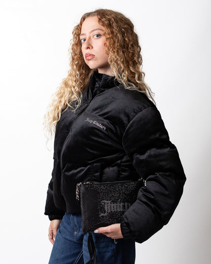 Giubbotto Juicy Couture "Puffer Velour" donna