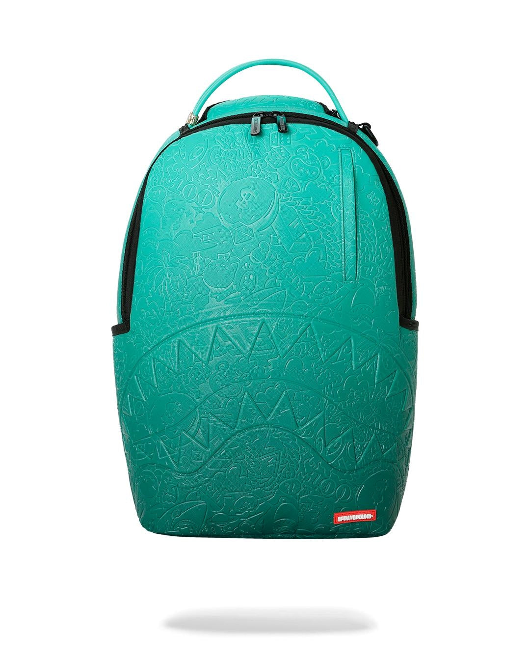 Zaino Sprayground turchese TURQUOISE DOODLE EMBOSS BACKPACK