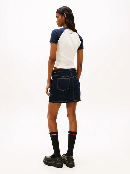 T-Shirt Tommy Jeans slim "Miss Tommy" donna