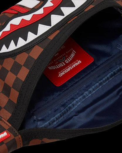 Marsupio Sprayground marrone machine Francaise savvy crossbody