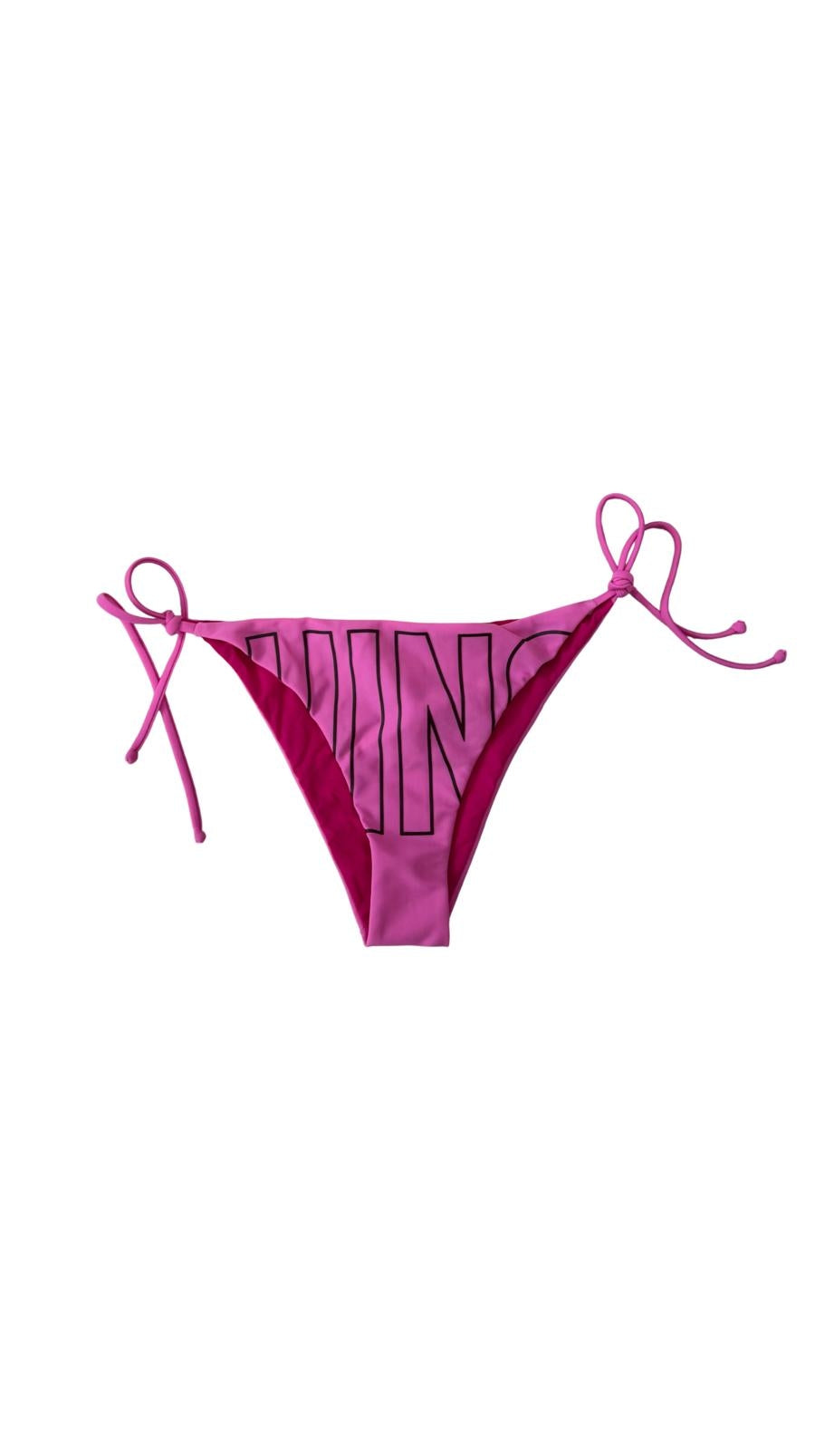 Slip mare Moschino Swim con logo a contrasto donna