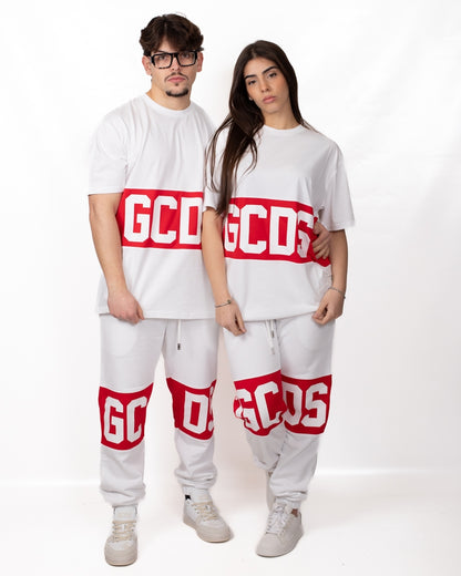 Pantalone GCDS "Band Logo" in felpa