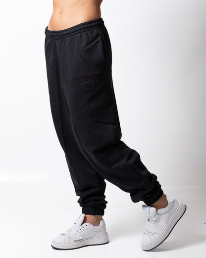Pantalone Richmond X in felpa con logo in rilievo donna