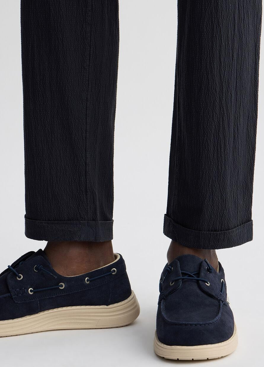 Pantalone Liu Jo seersucker cropped leg uomo