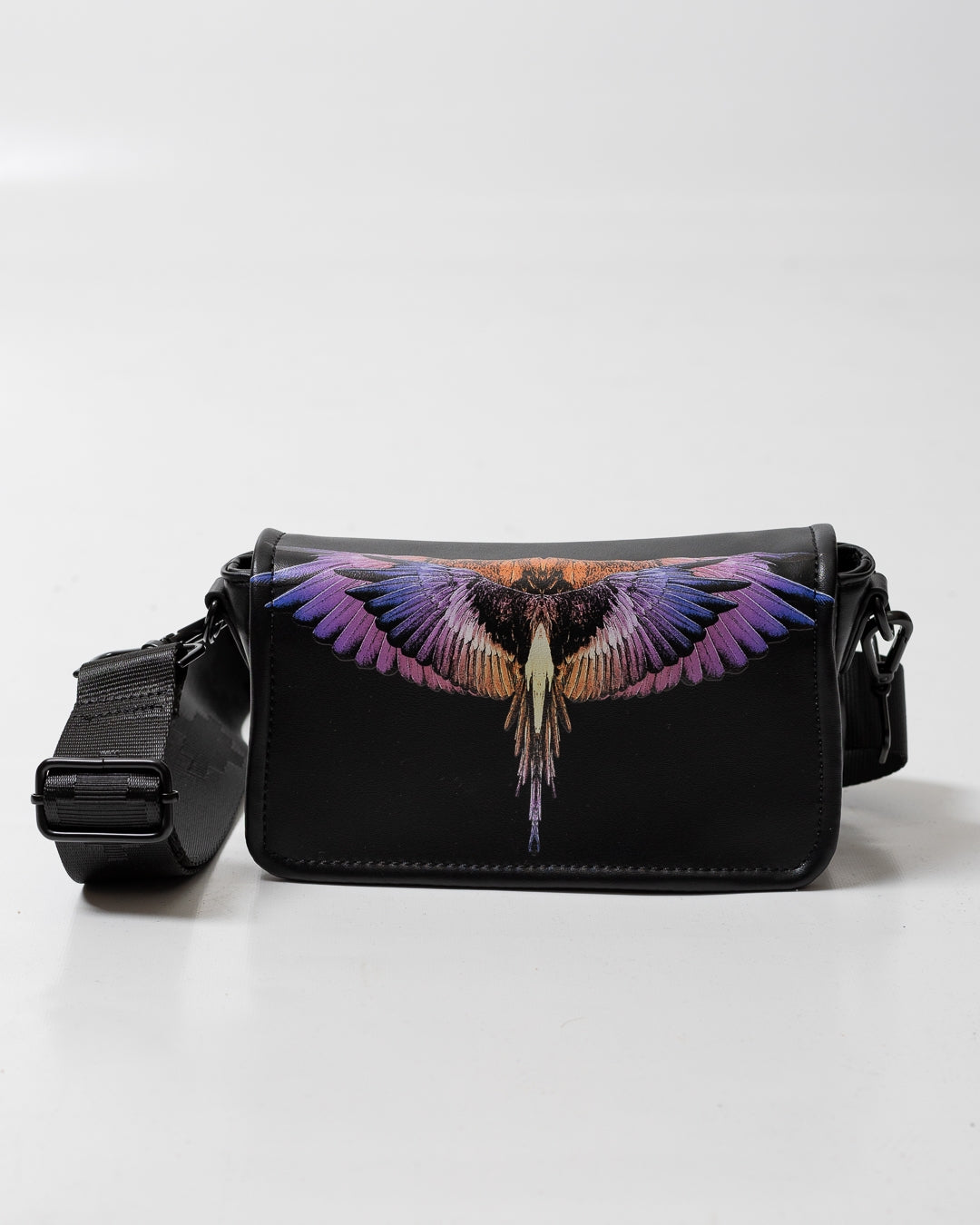 Borsa Marcelo Burlon in ecopelle "Icon Wings Colorfull"