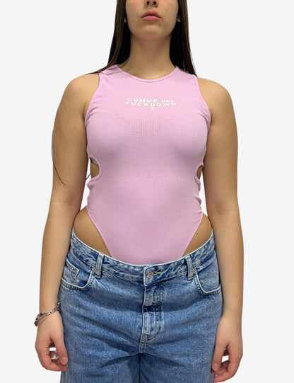 Body Comme des fuckdown con logo donna