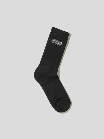 Calze Comme Des Fuckdown con logo ricamato