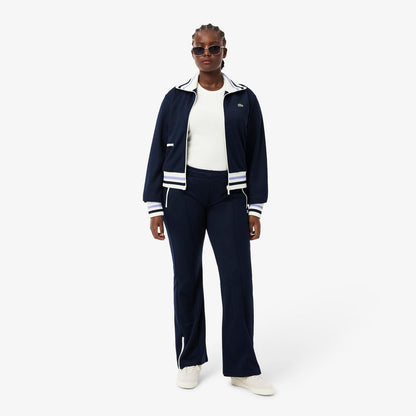 T-Shirt Lacoste "Slim Fit Ribbed" donna