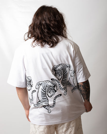 T-Shirt Just Cavalli "Crazy Tigers" uomo