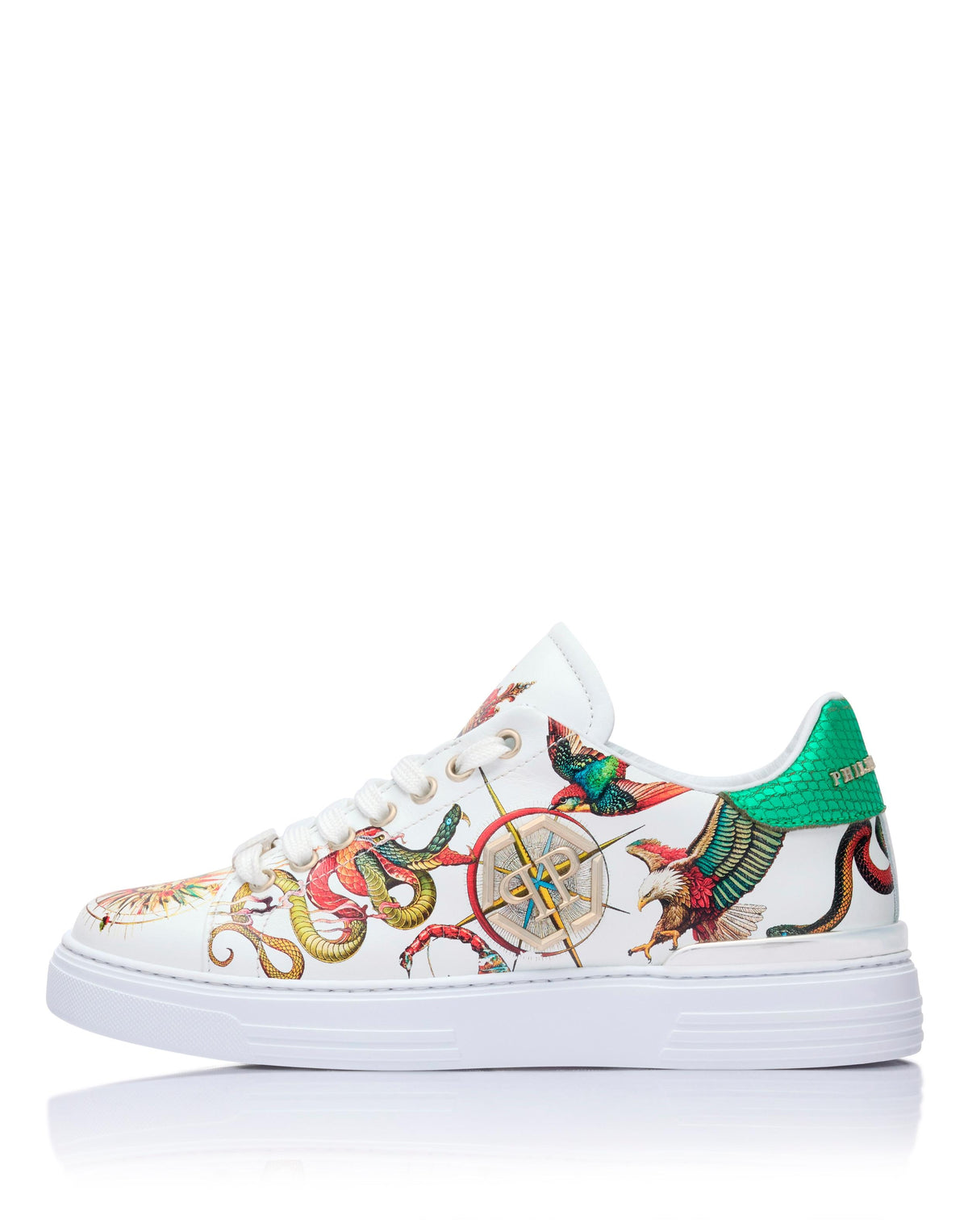 Sneakers Philipp Plein printed low-top stampata allover uomo