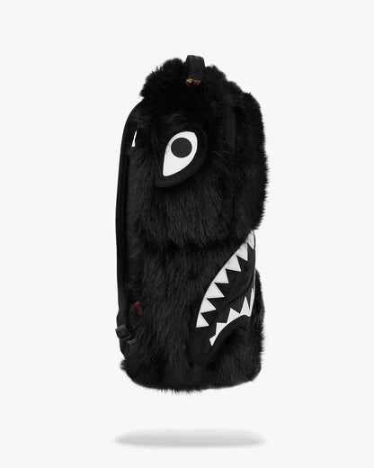 Zaino Sprayground nero "FUR CRAY BLACK BACKPACK"