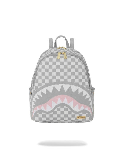 Zainetto Sprayground bianco Knit sharks in paris in cream savage backpack