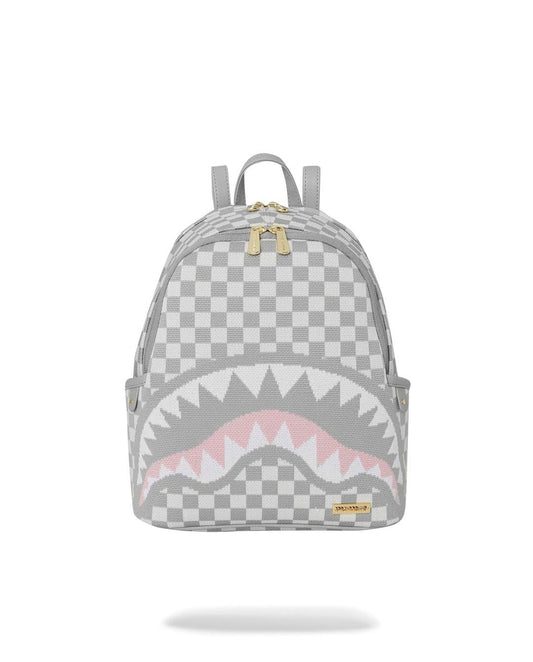 Zainetto Sprayground bianco Knit sharks in paris in cream savage backpack