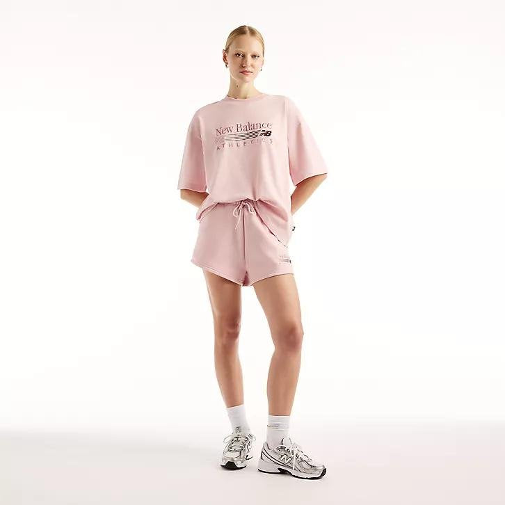 T-shirt New Balance con logo ricamato