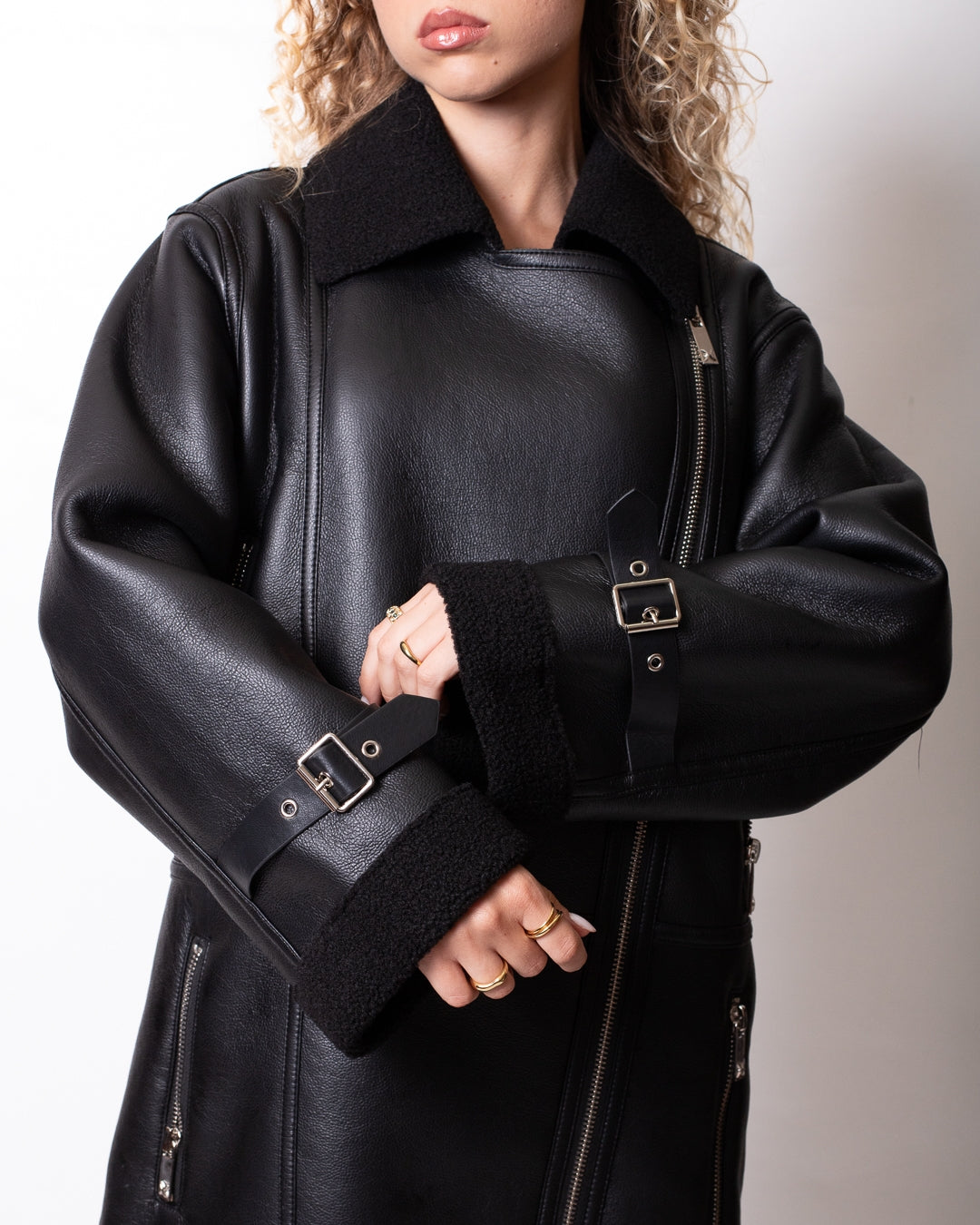 Cappotto Richmond X in ecopelle donna