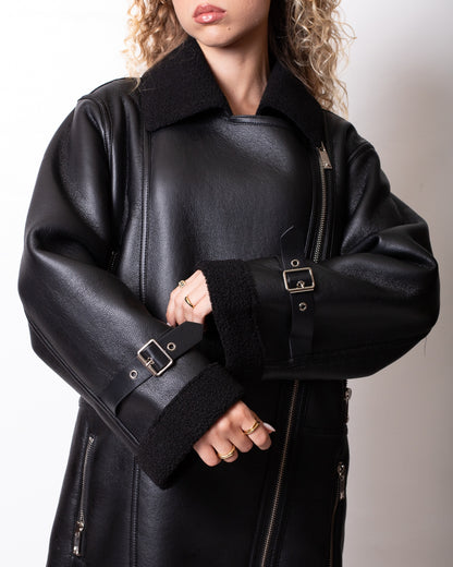 Cappotto Richmond X in ecopelle donna