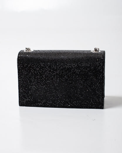 Borsa John Richmond con strass all-over donna