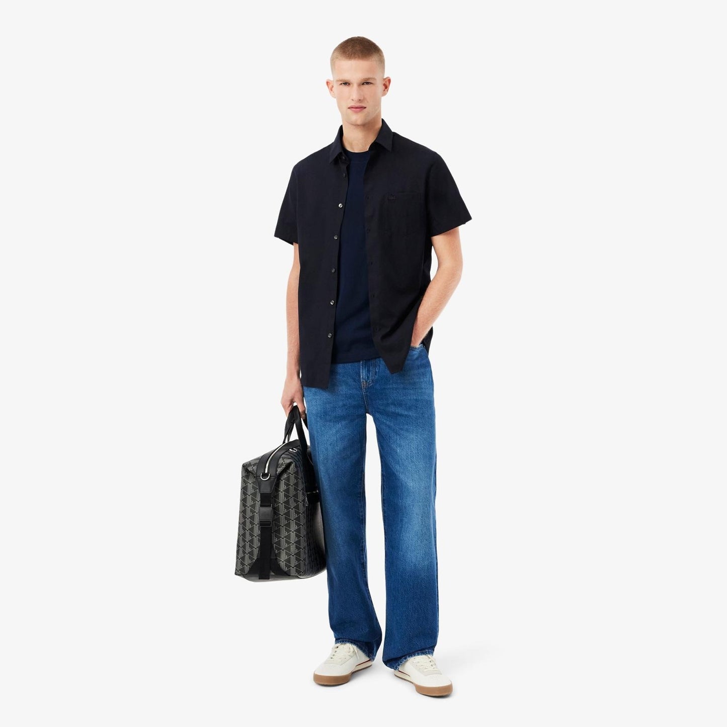 T-Shirt Lacoste "Classic Fit Jersey" uomo