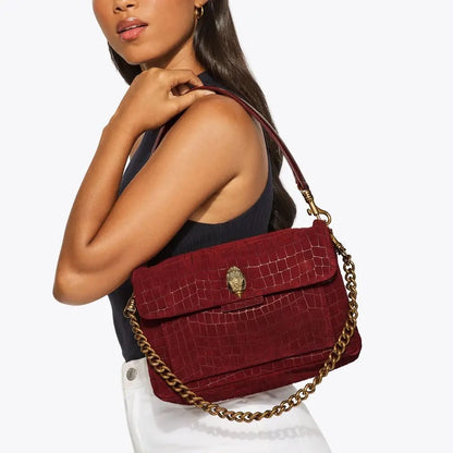 Borsa Kurt Geiger "The Celia" in suede e pelle genuina