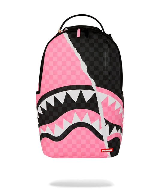Zaino Sprayground fucsia "PINK AND BLACK TEAR SIP BACKPACK"