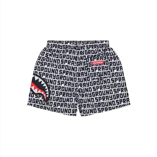 Boxer mare Sprayground con logo allover uomo