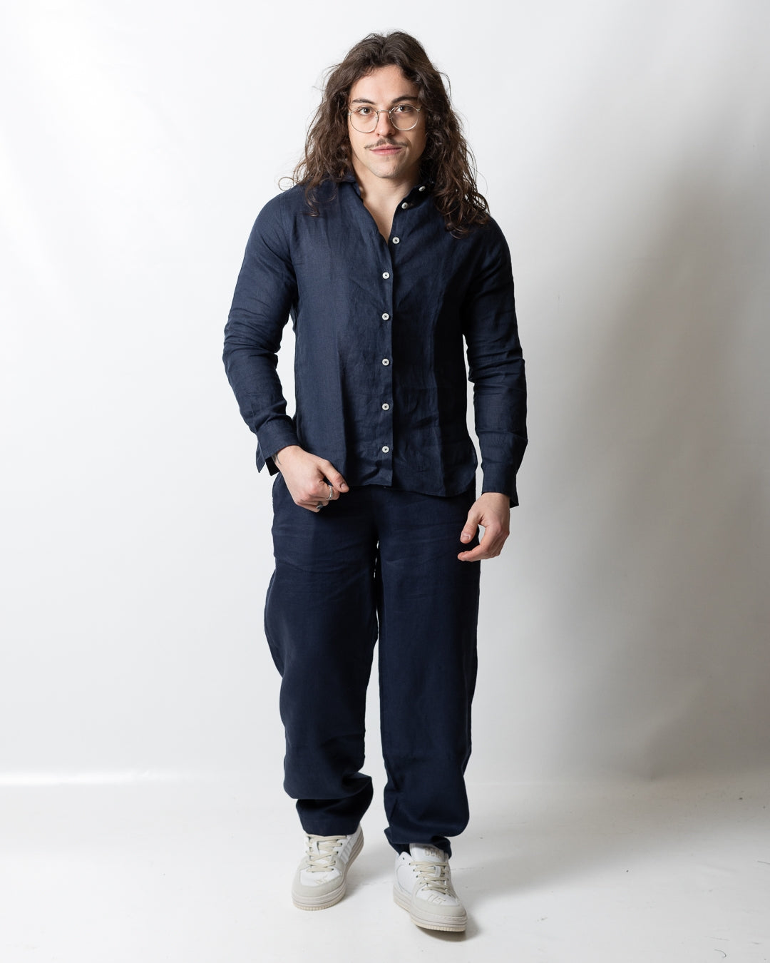 Pantalone Colmar "Unique" in lino uomo