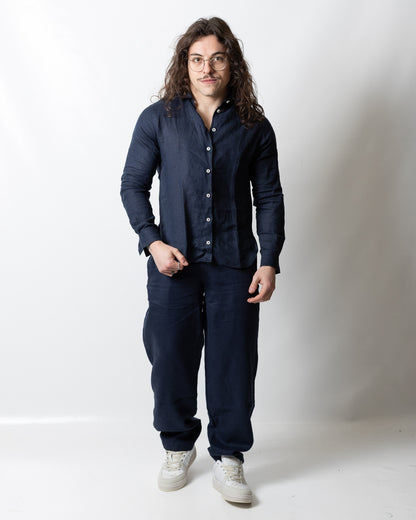 Pantalone Colmar "Unique" in lino uomo