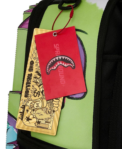 Zaino Sprayground verde nero INSANE ILLUSION ART CHANGING BACKPACK