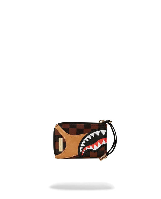 Portafoglio Sprayground marrone Hennyville zip-out wallet