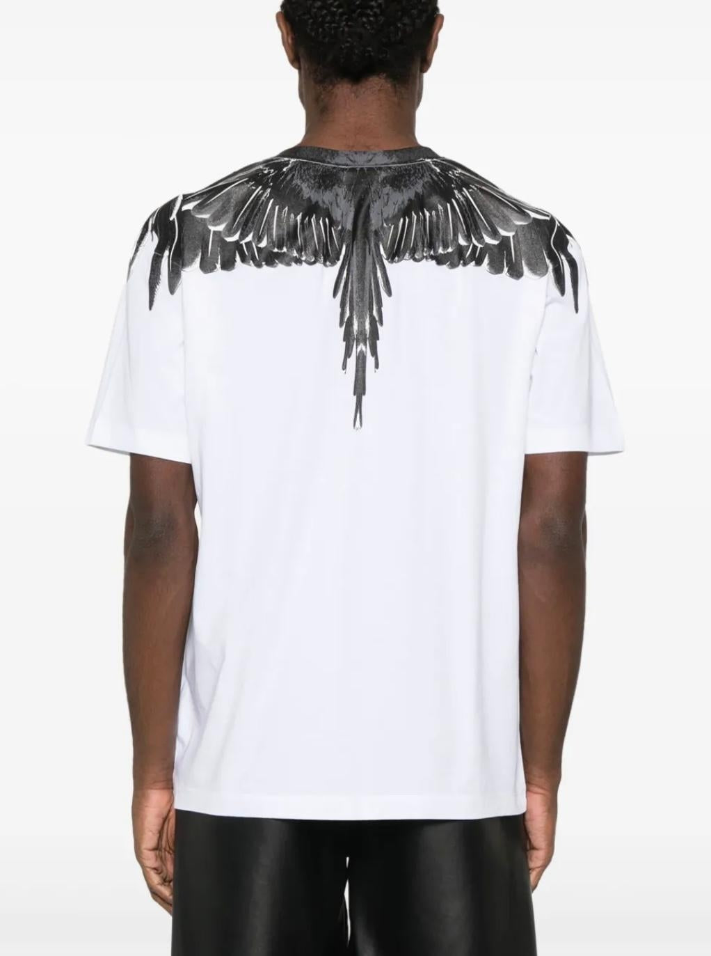 T-Shirt Marcelo Burlon "Icon Wings White" uomo