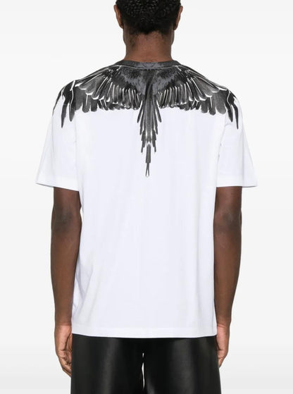 T-Shirt Marcelo Burlon "Icon Wings White" uomo