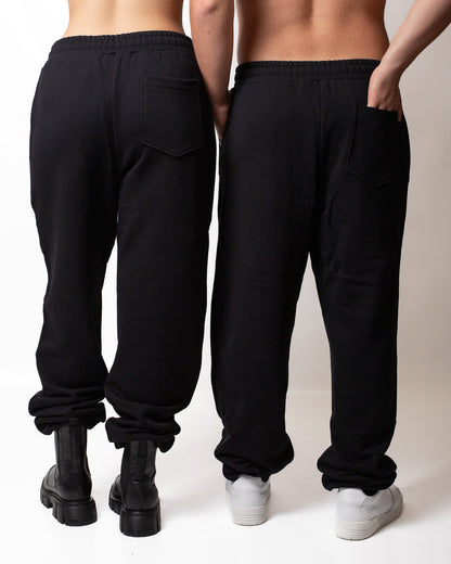 Pantalone Moschino in felpa con logo basic