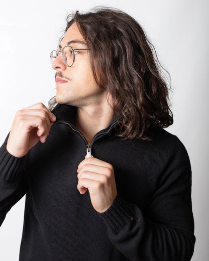 Maglia Colmar mezza zip in misto lana uomo