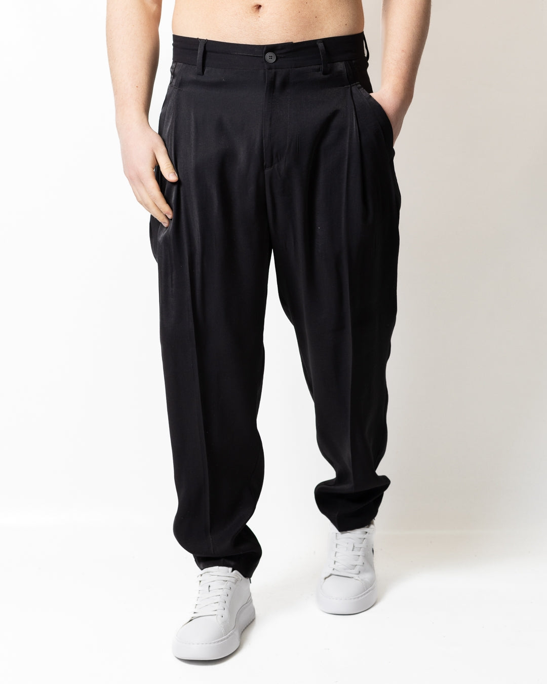Pantalone Daniele Alessandrini anti fit doppia fince uomo