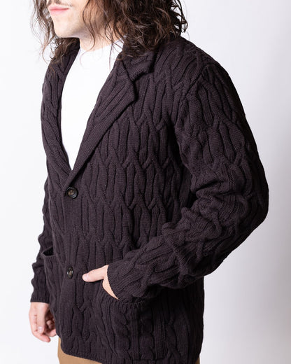 Cardigan Daniele Alessandrini in lana uomo