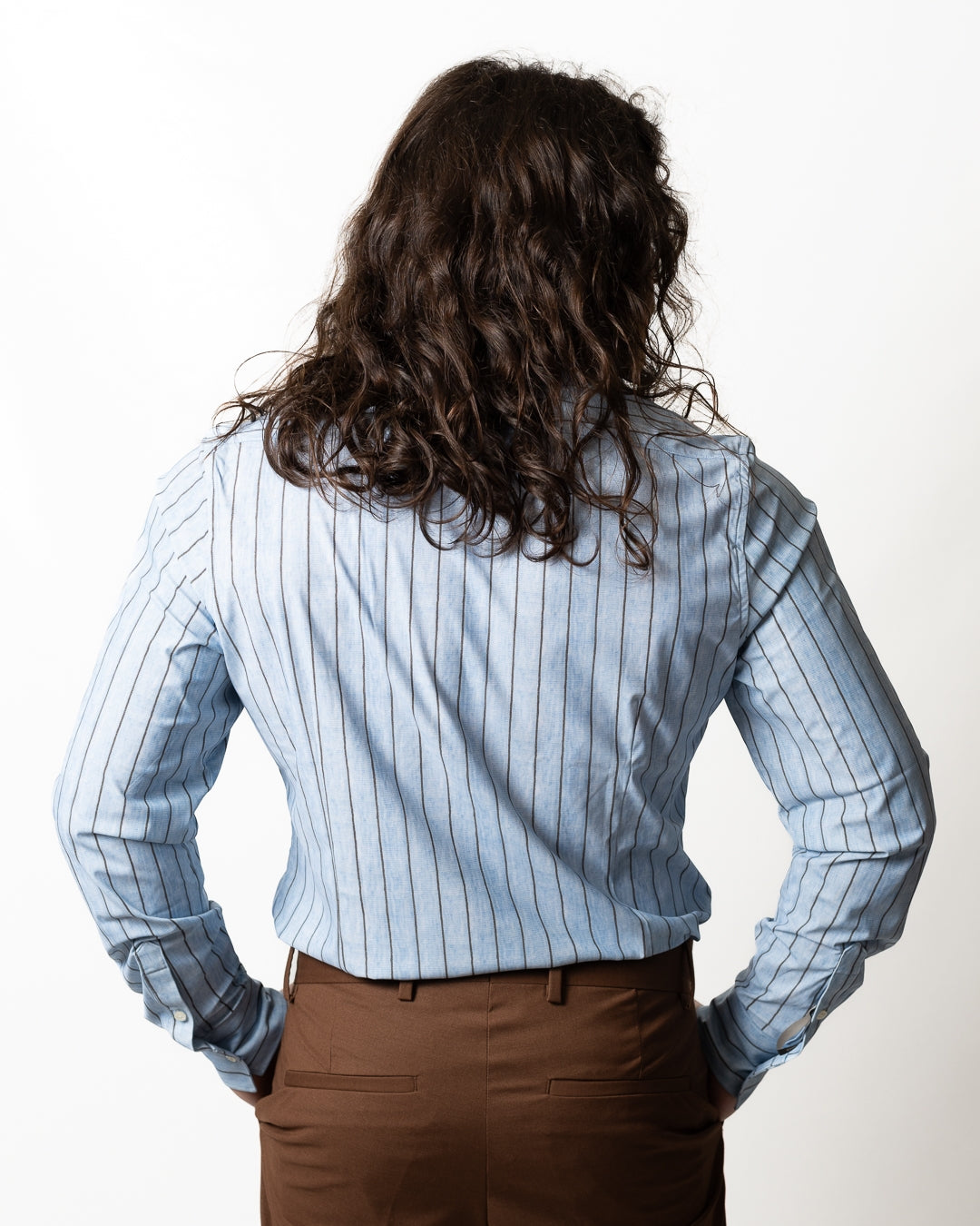 Camicia Liu Jo slim a strisce uomo