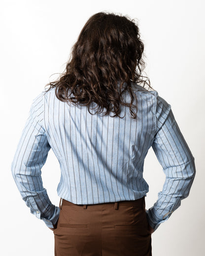 Camicia Liu Jo slim a strisce uomo