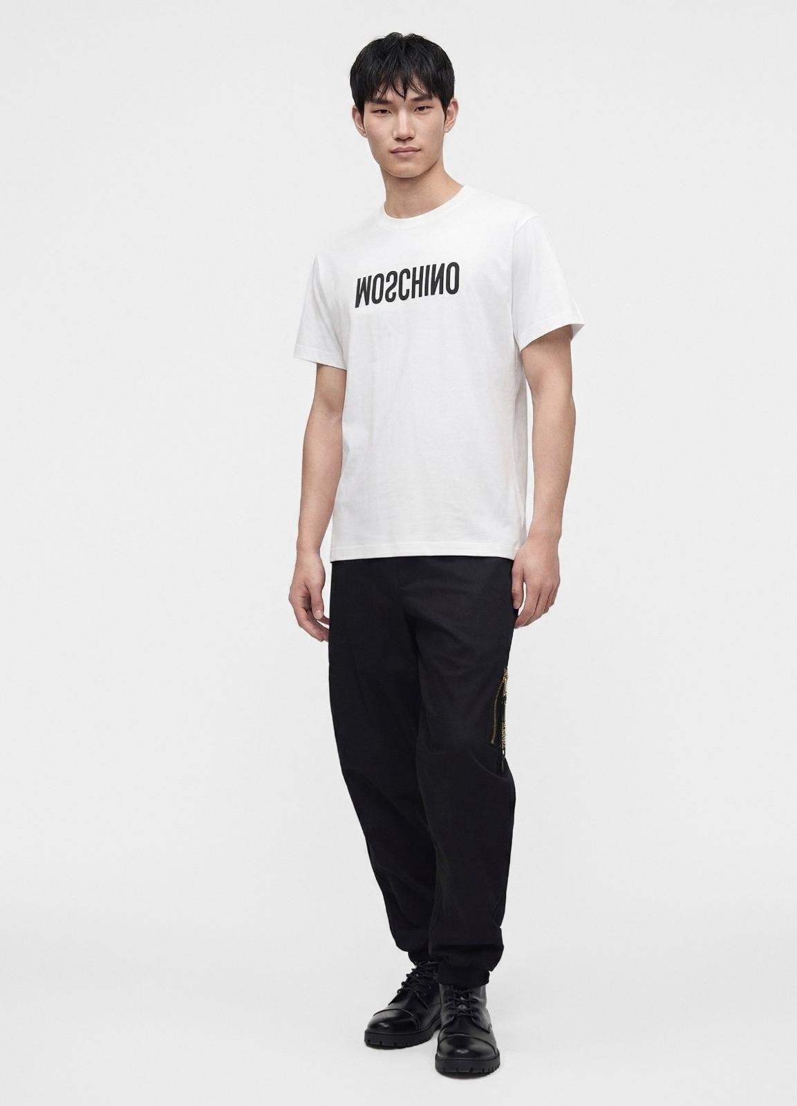 T-Shirt Moschino "Logo Inside Out" uomo