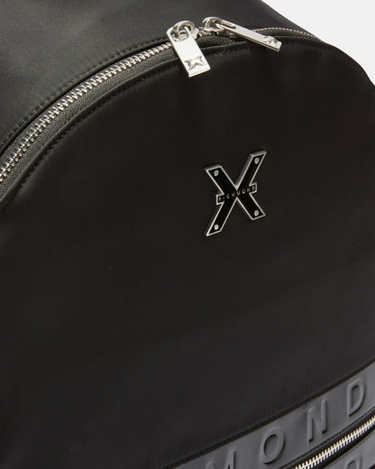 Zaino Richmond X in nylon con dettagli in pelle