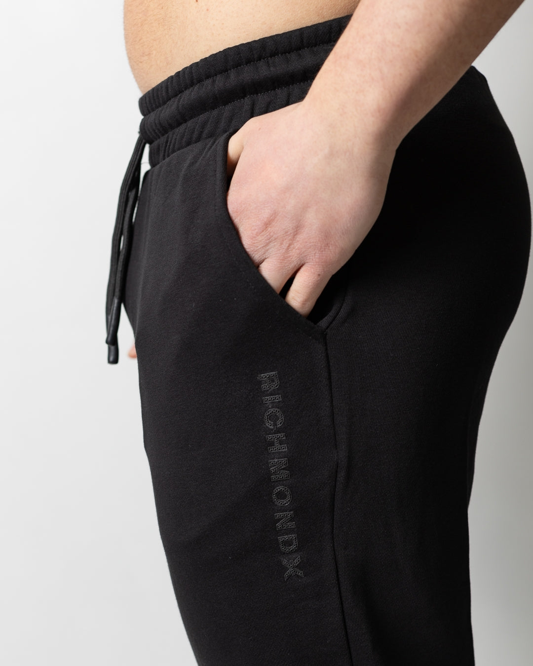 Pantalone Richmond X in felpa con logo in rilievo uomo